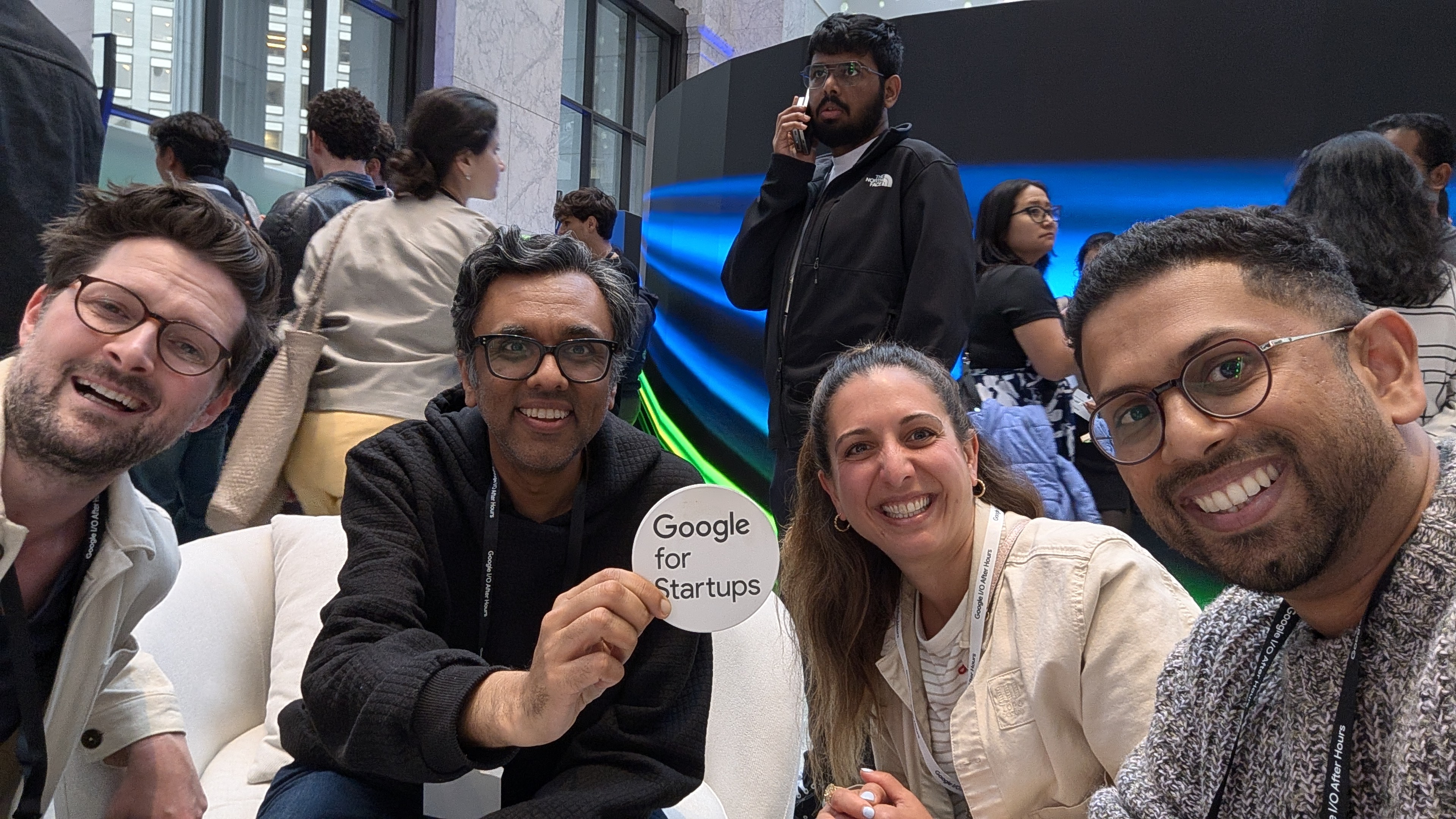 Jaclyn Konzelmann with the Google for Startups group