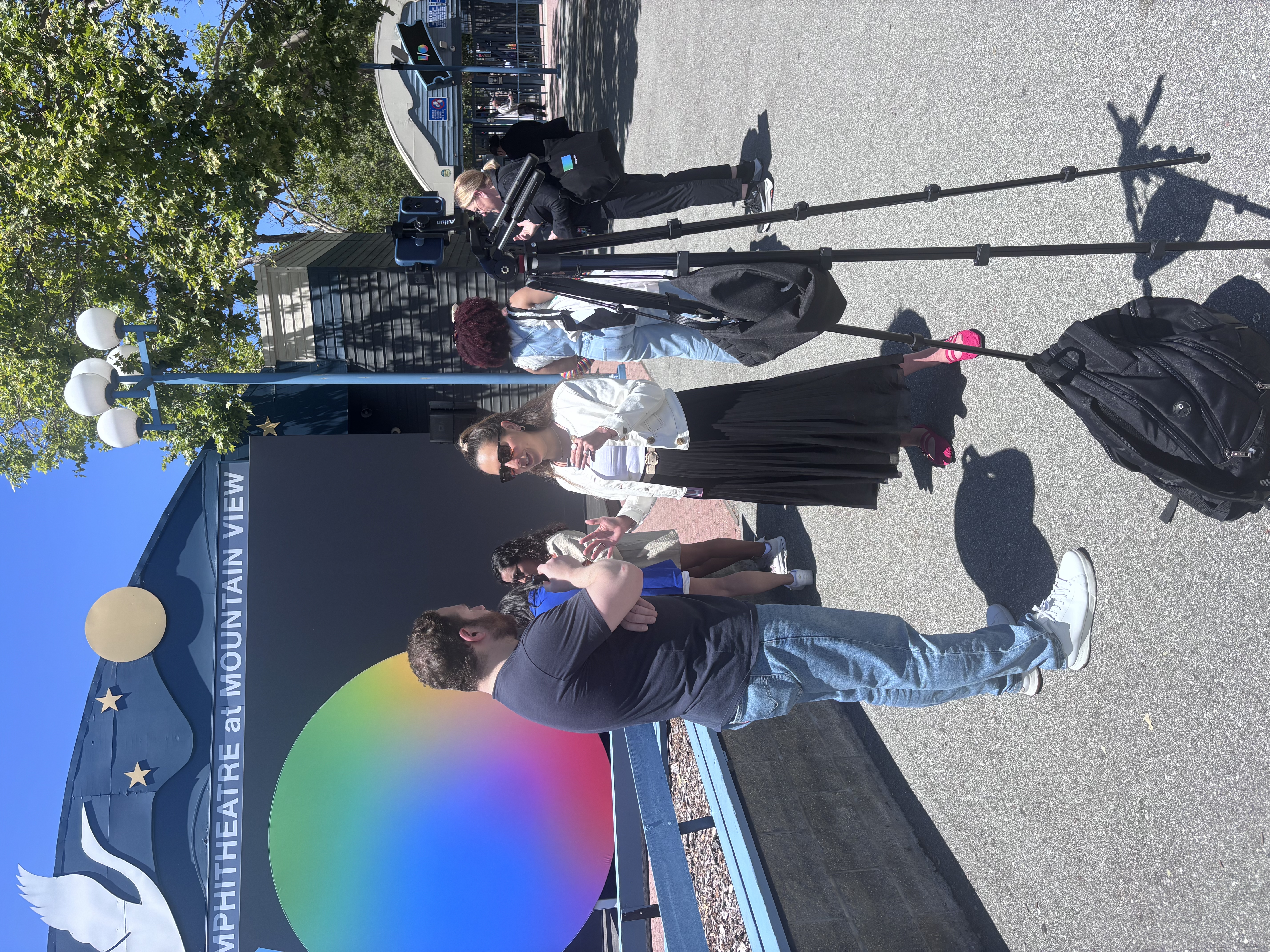 Jaclyn Konzelmann being interviewed about AI and product