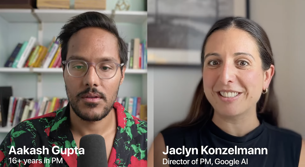 Jaclyn Konzelmann recording the Growth Podcast